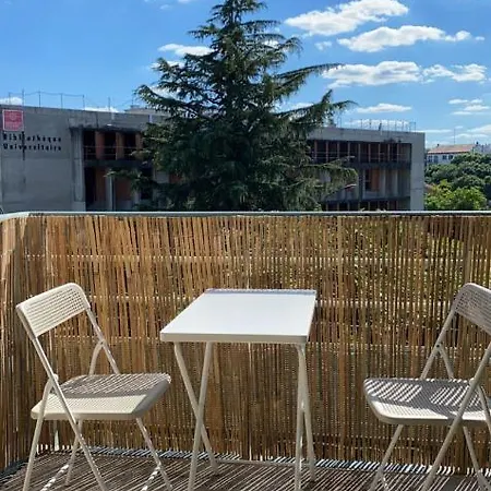 Chill Spot Avec Balcon - 6 Min Capitole- Metro Compans A 2 Min - Wifi & Entree Autonome Appartement Toulouse