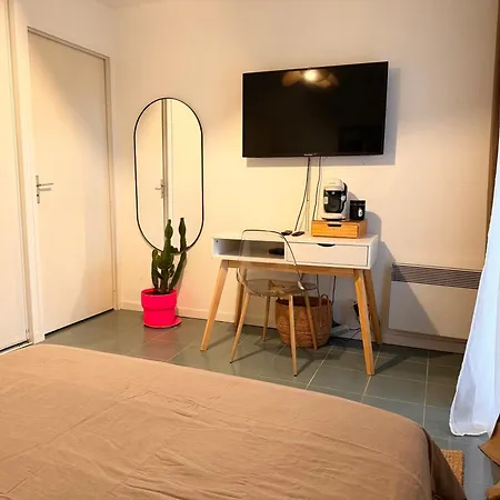 Lumineux 25m2 , 2min Metro Compans, Wifi Fibre Et Entree Autonome * トゥールーズ