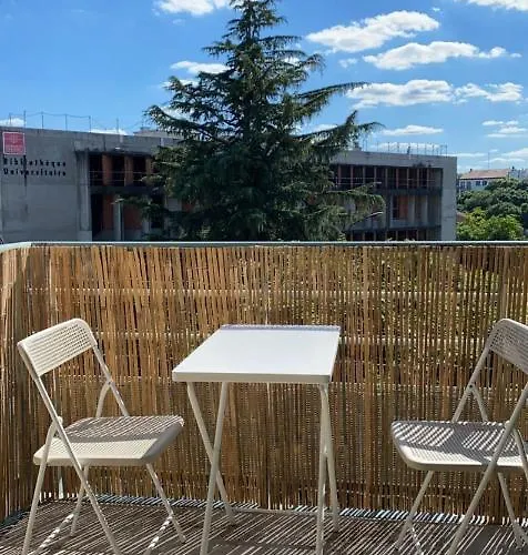 Lumineux 25m2 , 2min Metro Compans, Wifi Fibre Et Entree Autonome Lägenhet Toulouse