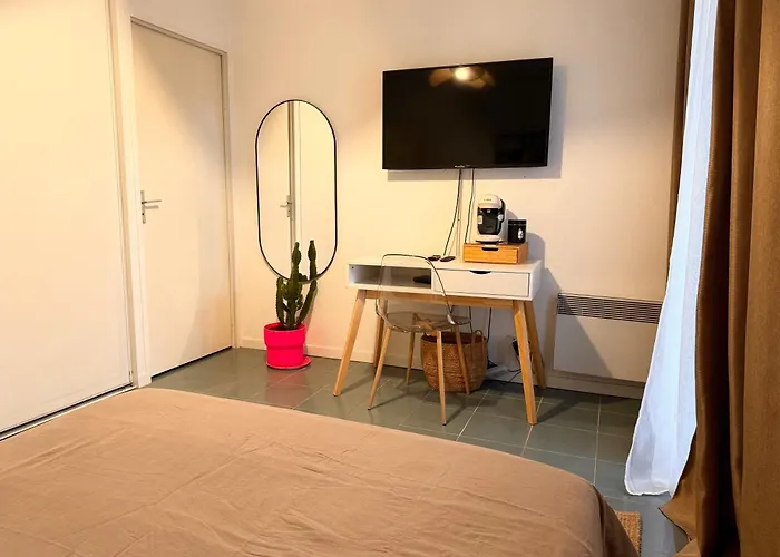 Lumineux 25m2 , 2min Metro Compans, Wifi Fibre Et Entree Autonome * Toulouse