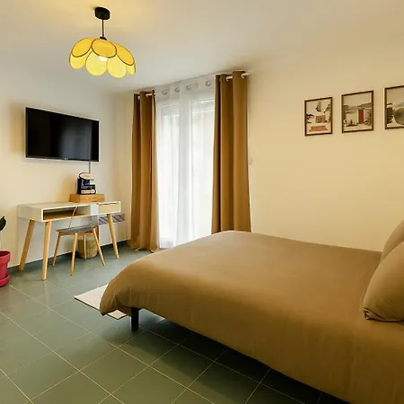 Lumineux 25m2 , 2min Metro Compans, Wifi Fibre Et Entree Autonome 公寓 圖盧茲